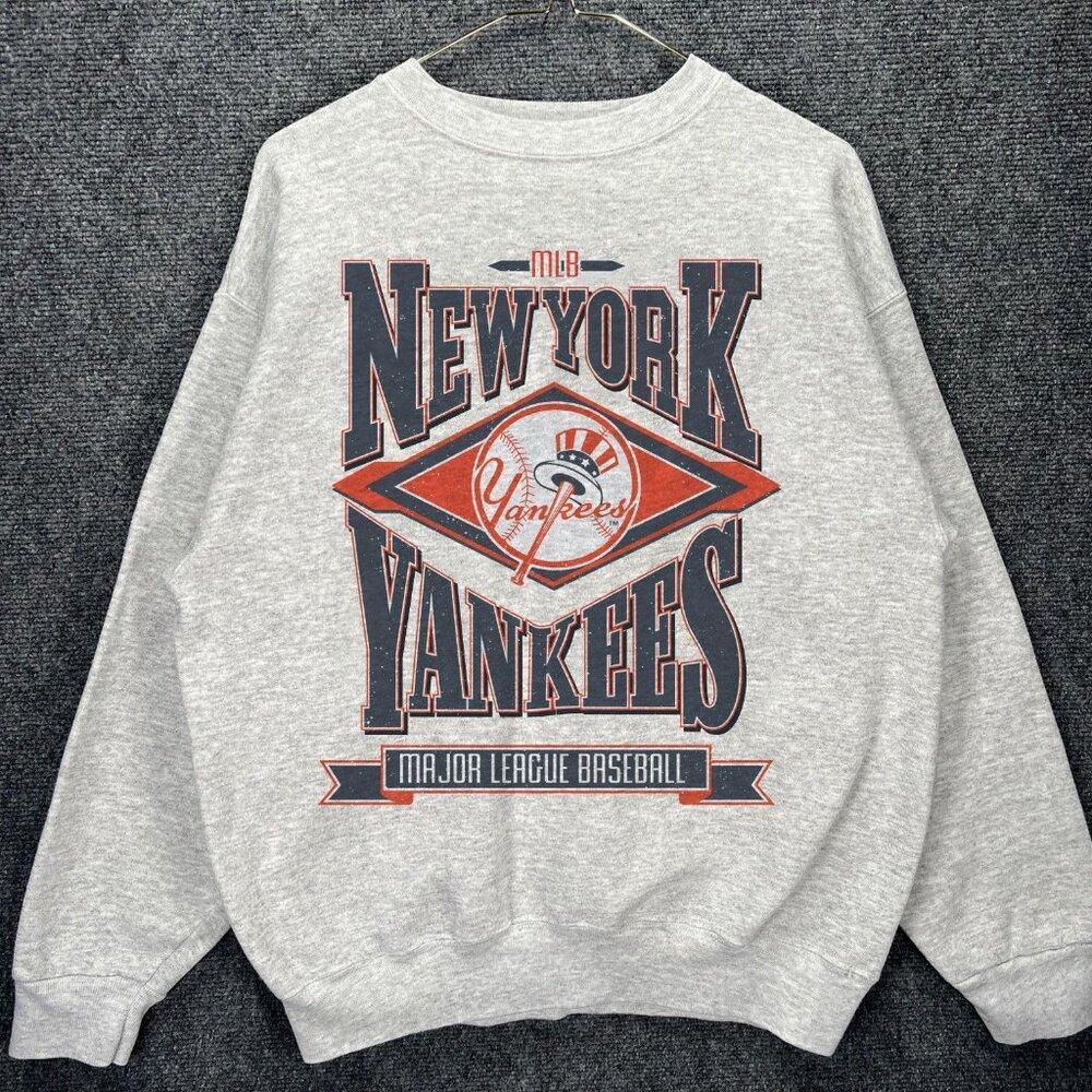 New York Yankees Pullover Mlb 1998 Retro Sweatshirt Retro